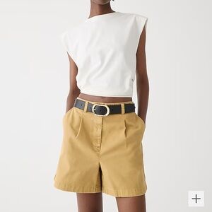 J. Crew Pleated capeside chino short